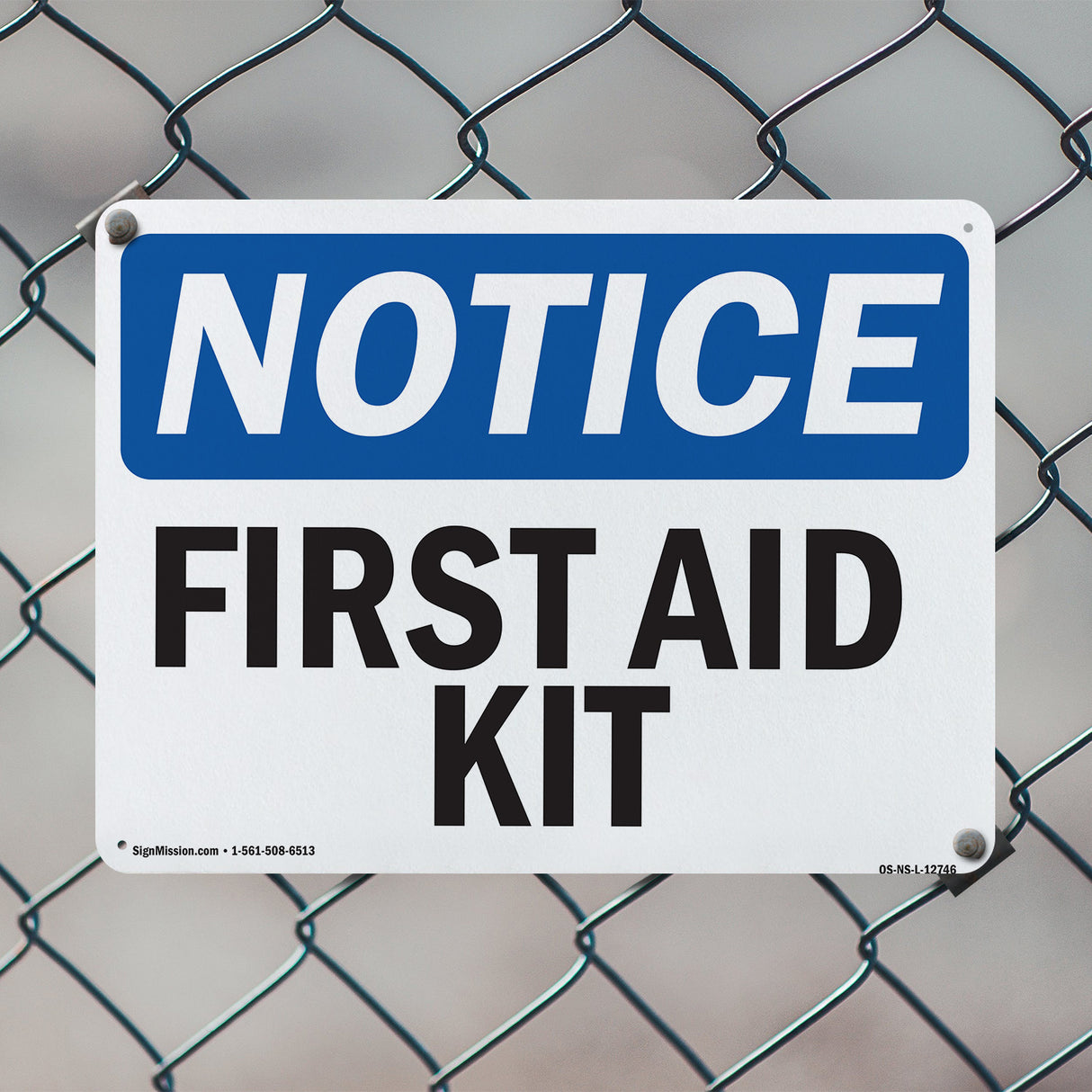 First Aid Kit Sign