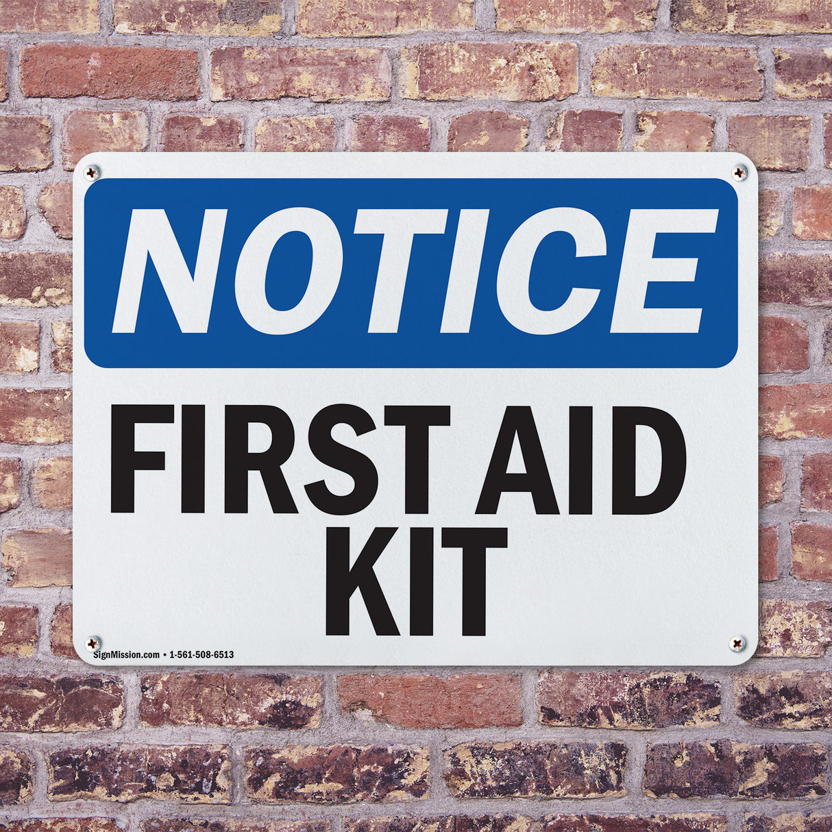 First Aid Kit Sign