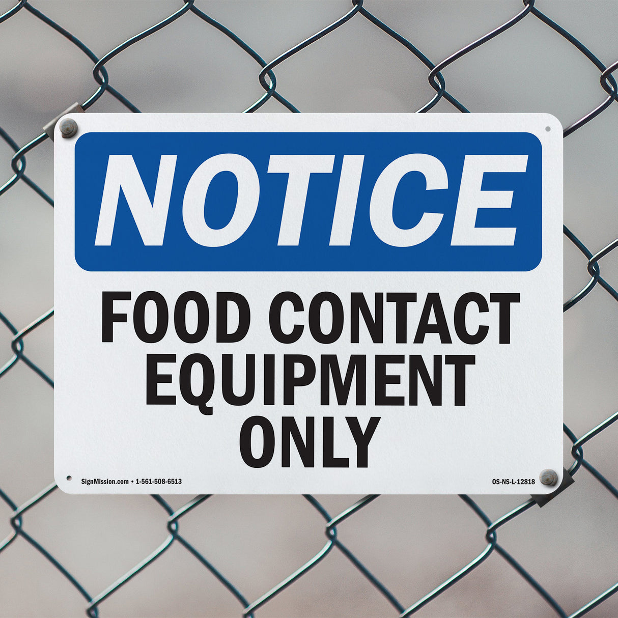 Food Contact Equipment Only