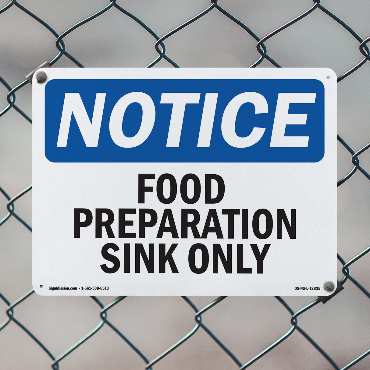 Food Preparation Sink Only