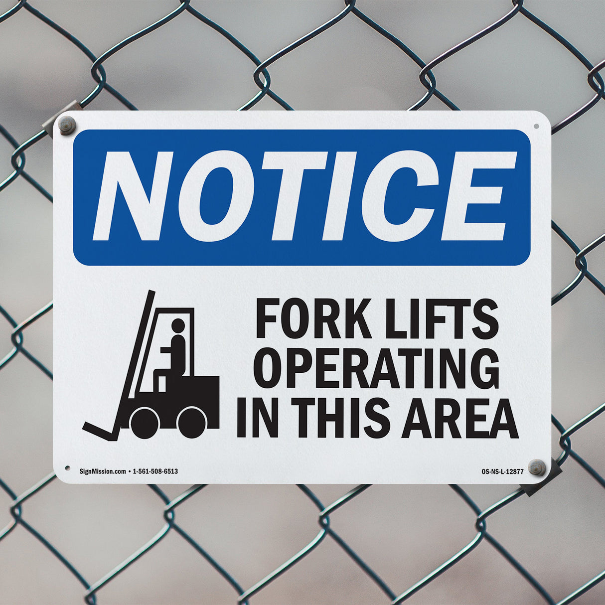 Fork Lifts Operating In This Area