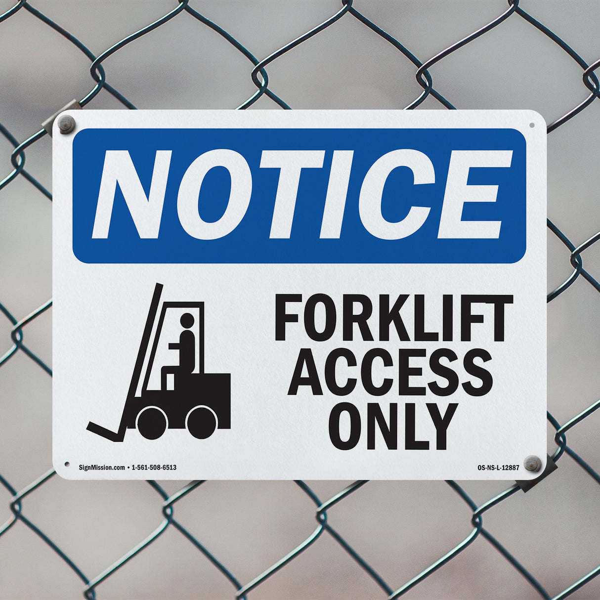 Forklift Access Only