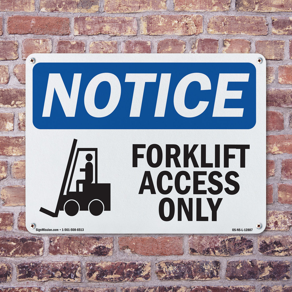 Forklift Access Only