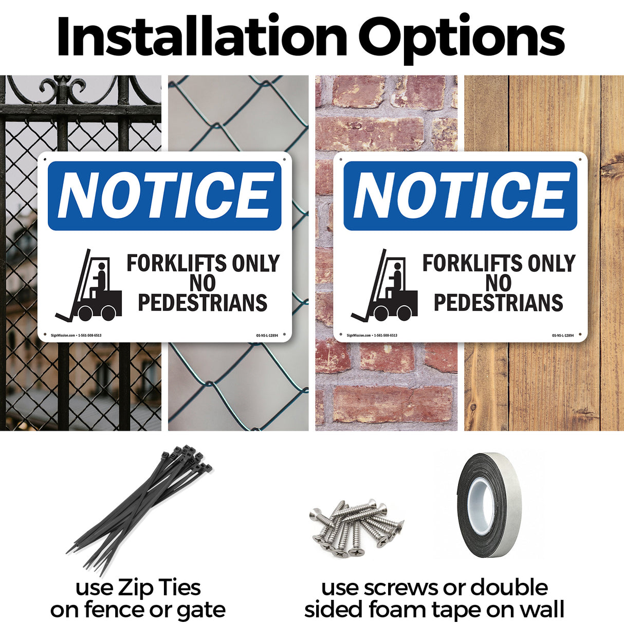 Forklifts Only No Pedestrians