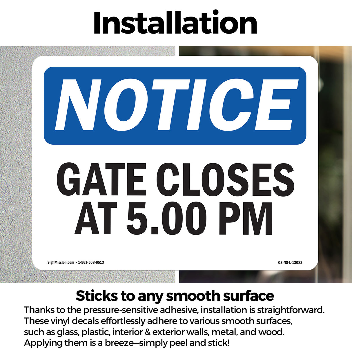 Gate Closes At 5 00 PM