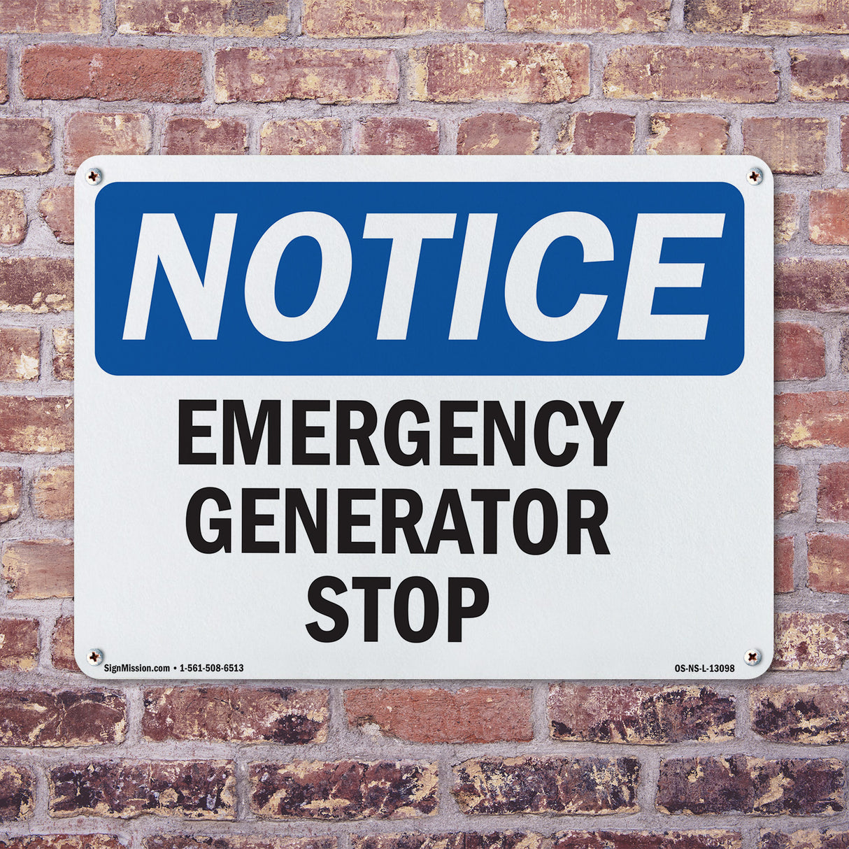 Generator Emergency Stop