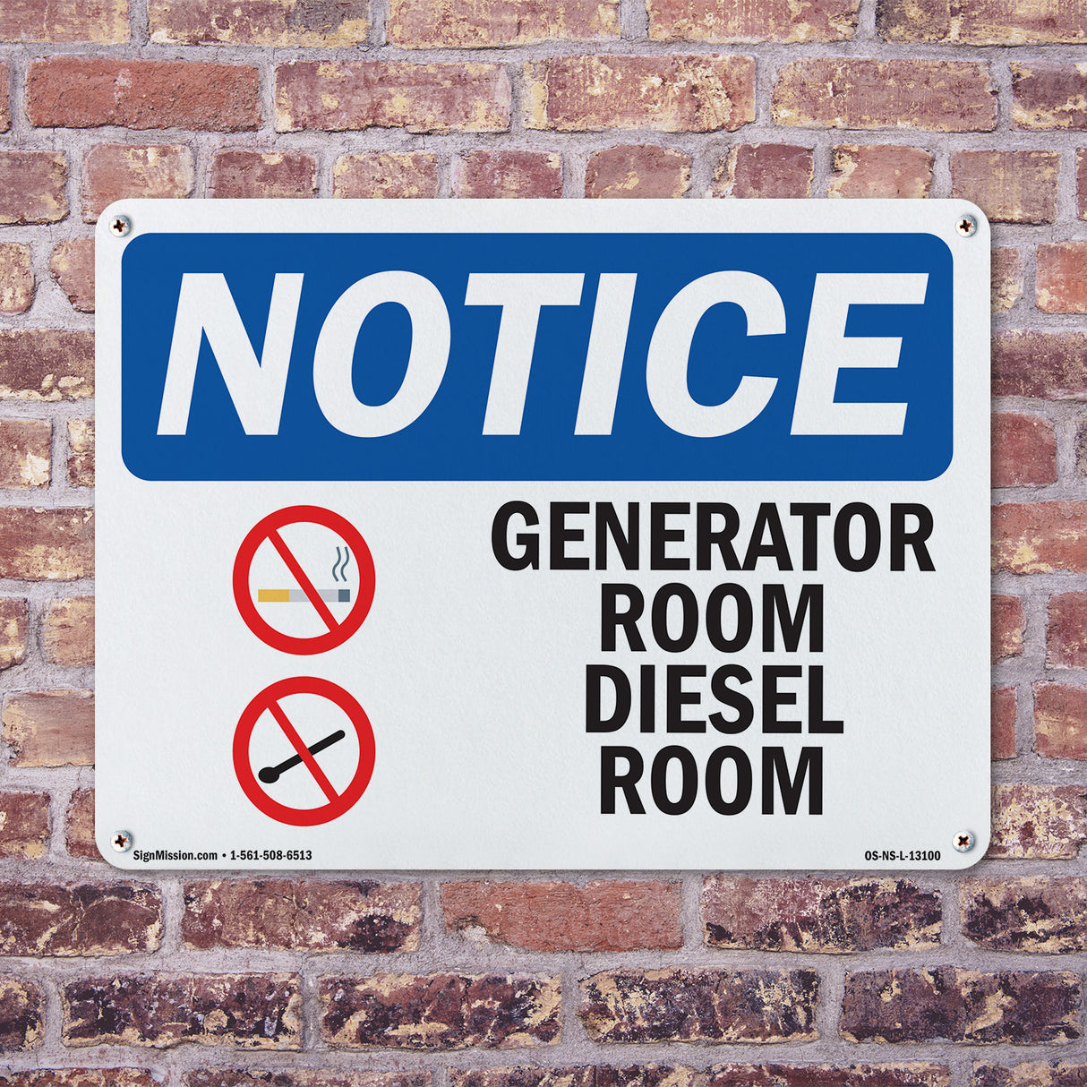 Generator Room Diesel Fuel