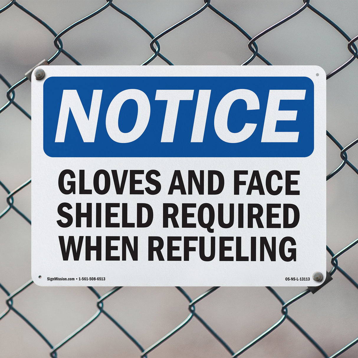 Gloves And Face Shield Required