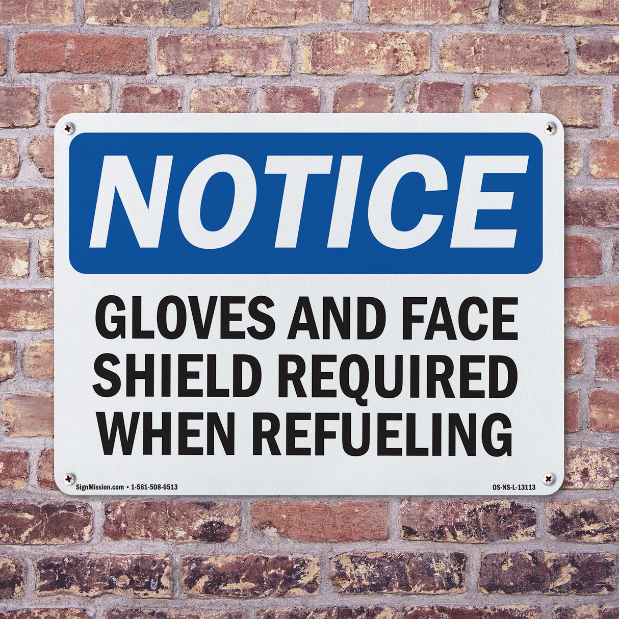Gloves And Face Shield Required