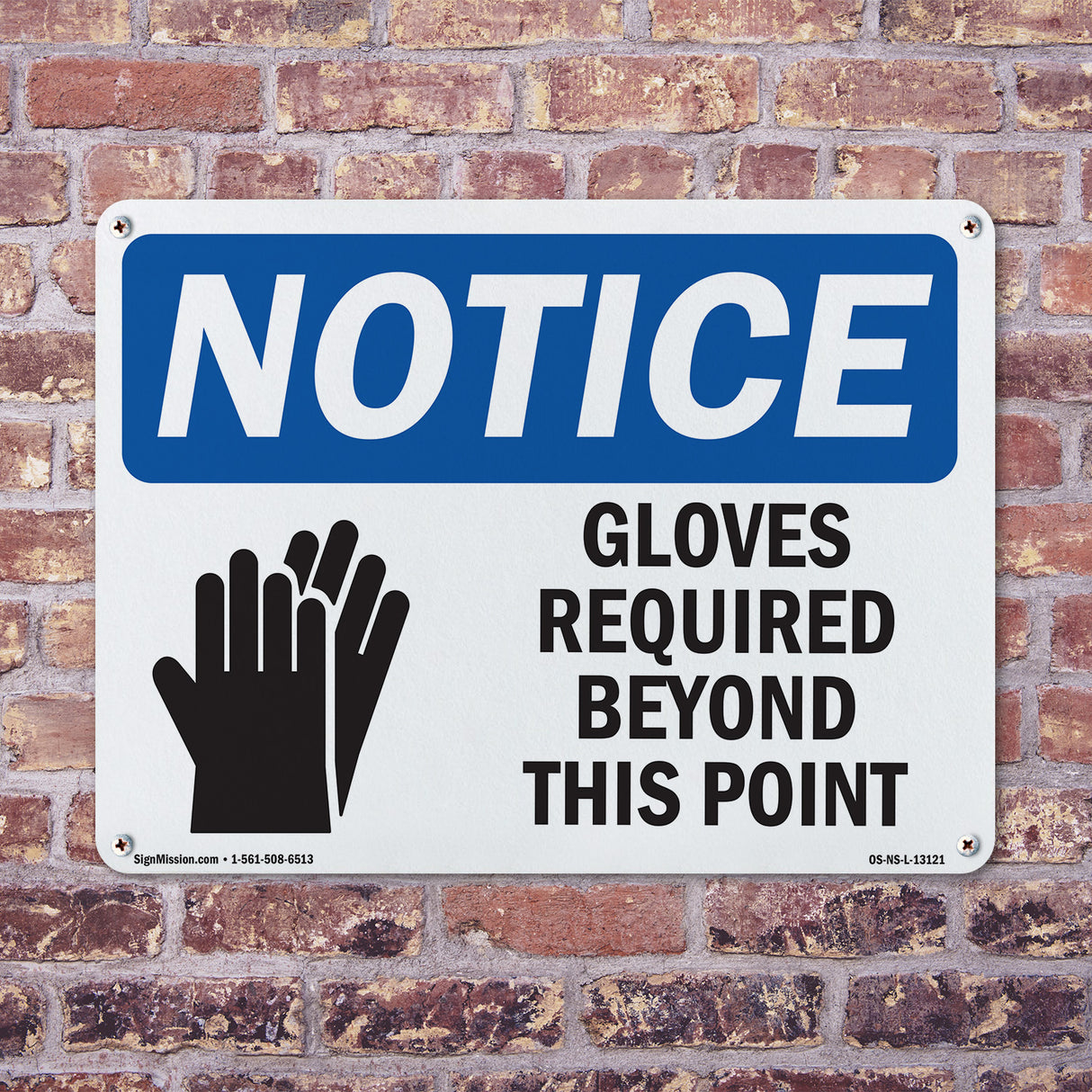 Gloves Required Beyond