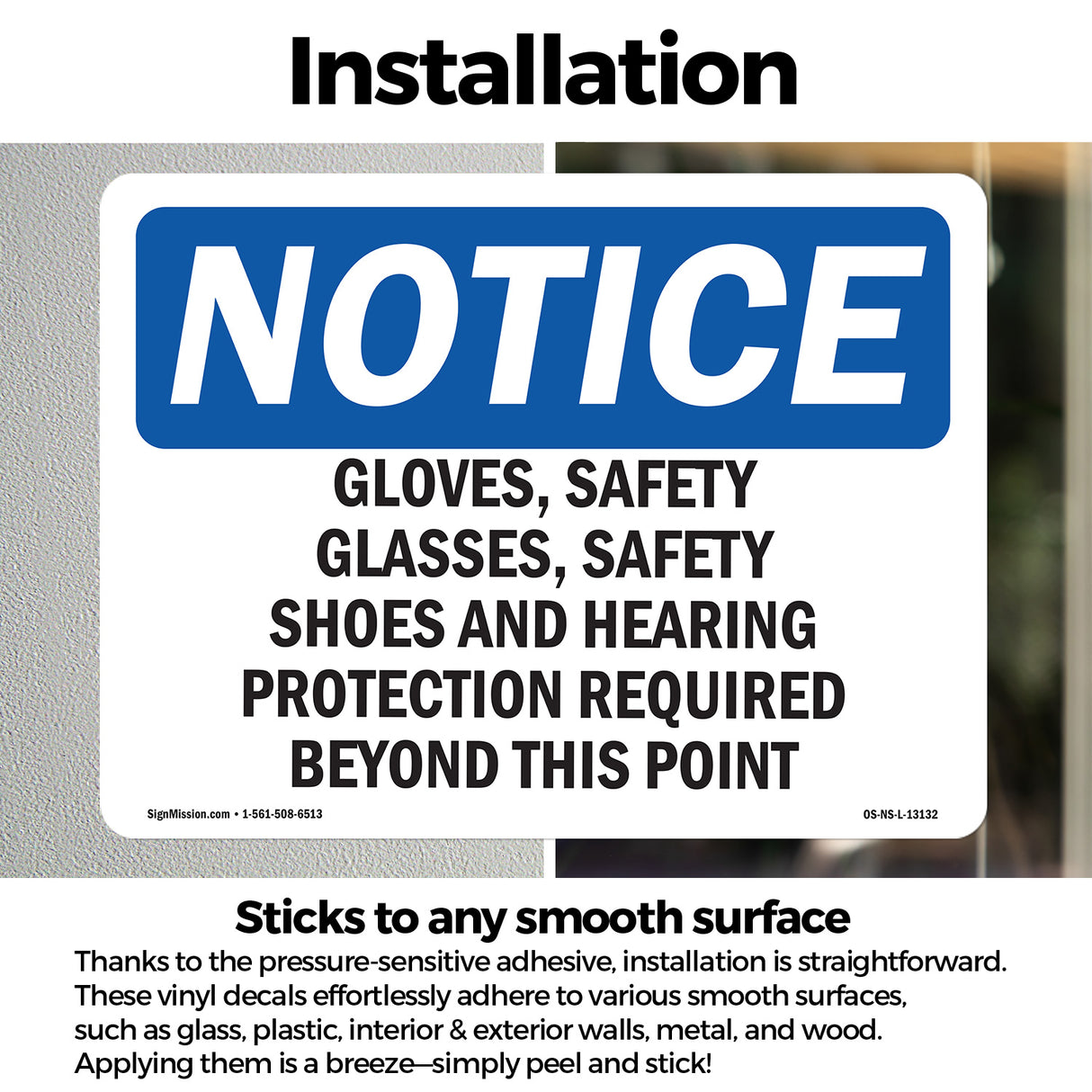 Gloves, Safety Glasses, Safety Shoes And