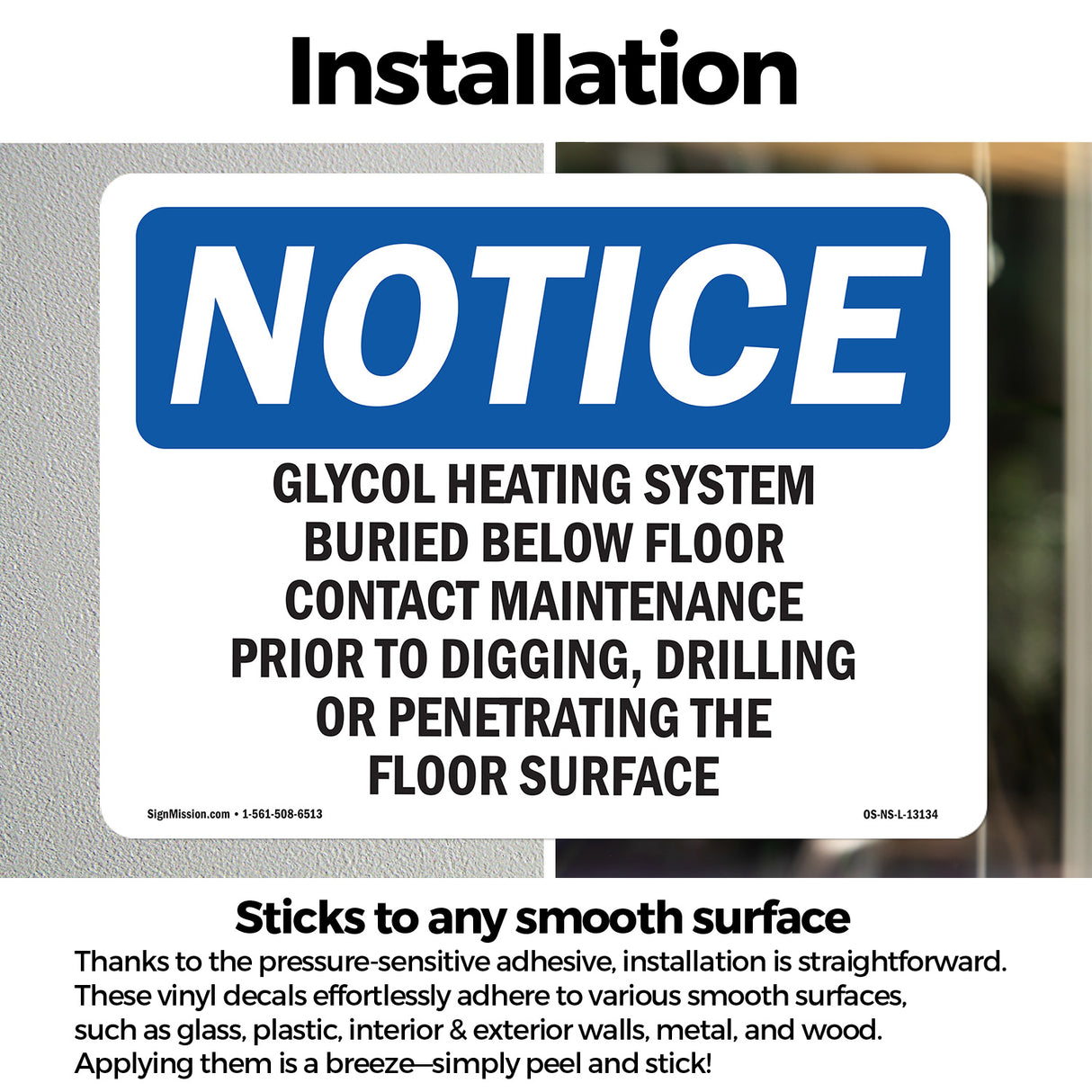 Glycol Heating System Buried Below Floor