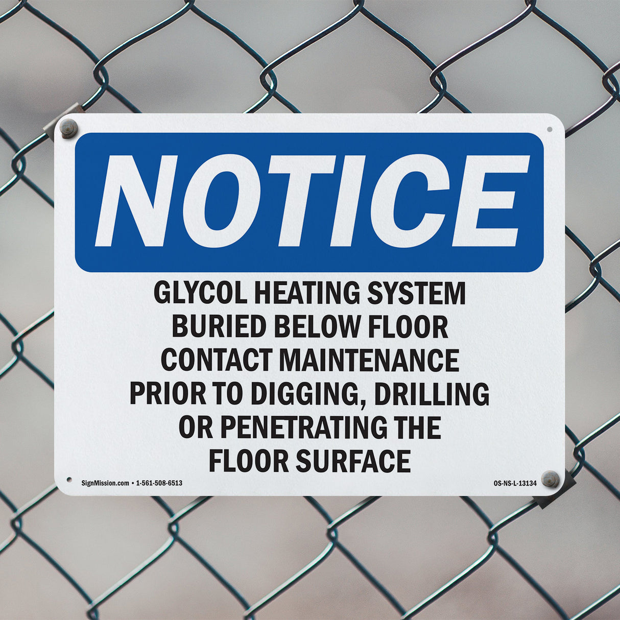 Glycol Heating System Buried Below Floor
