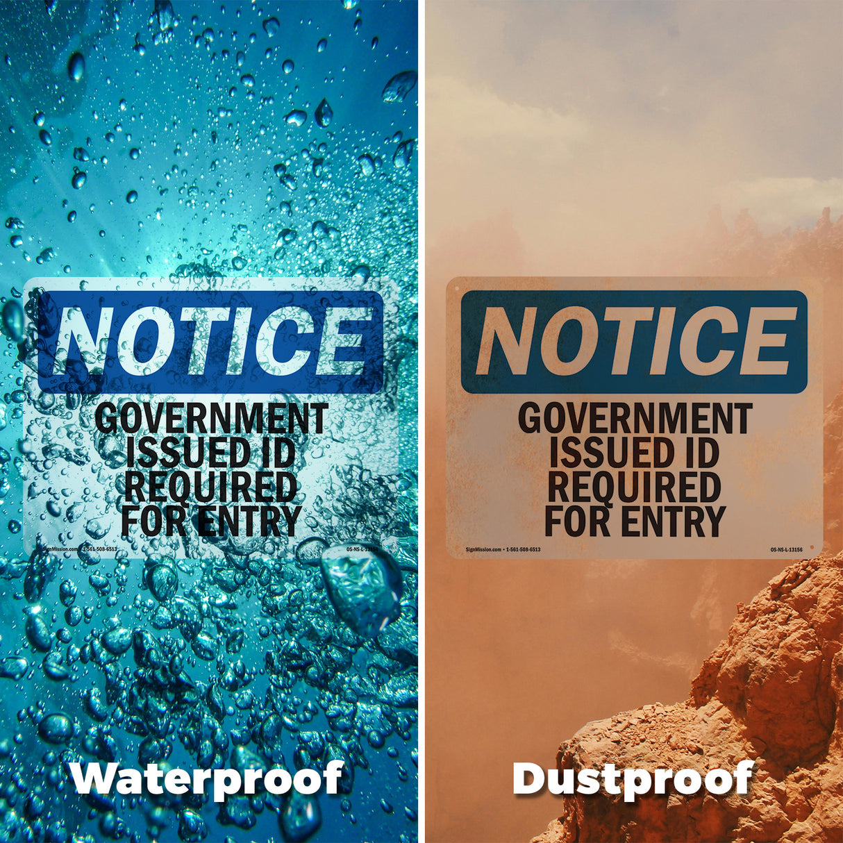 Government Issued ID Required For Entry