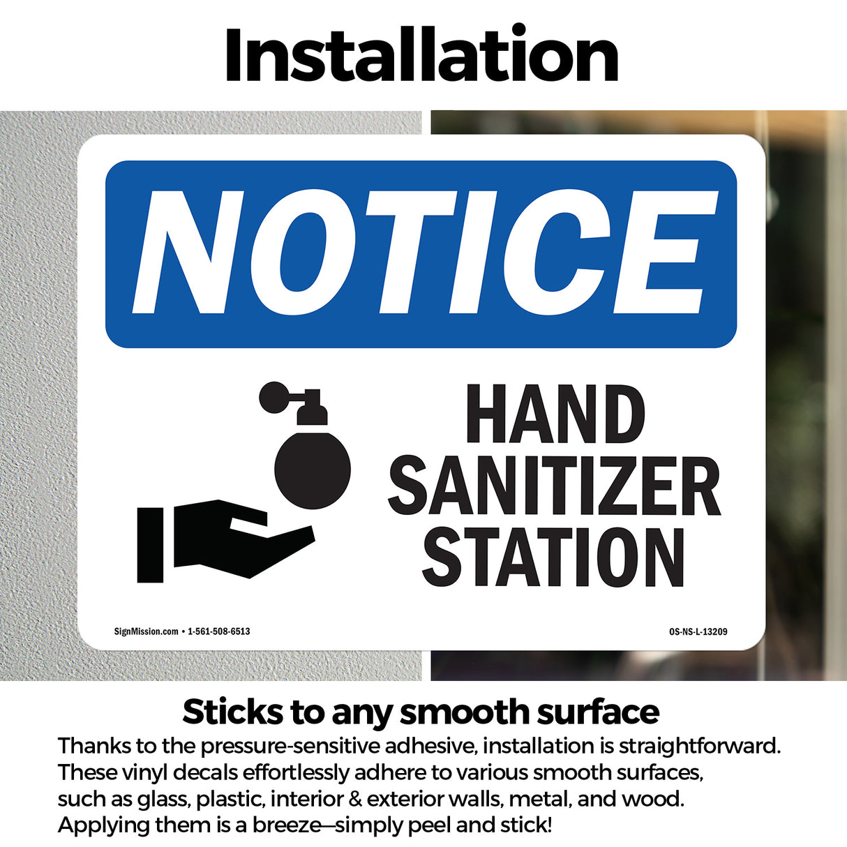 Hand Sanitizer Station