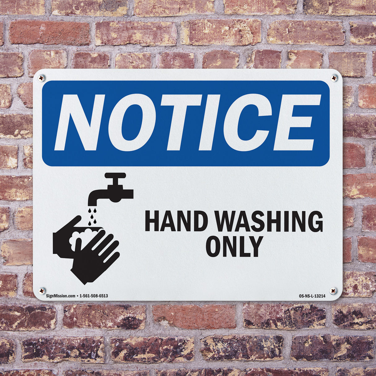 Hand Washing Only