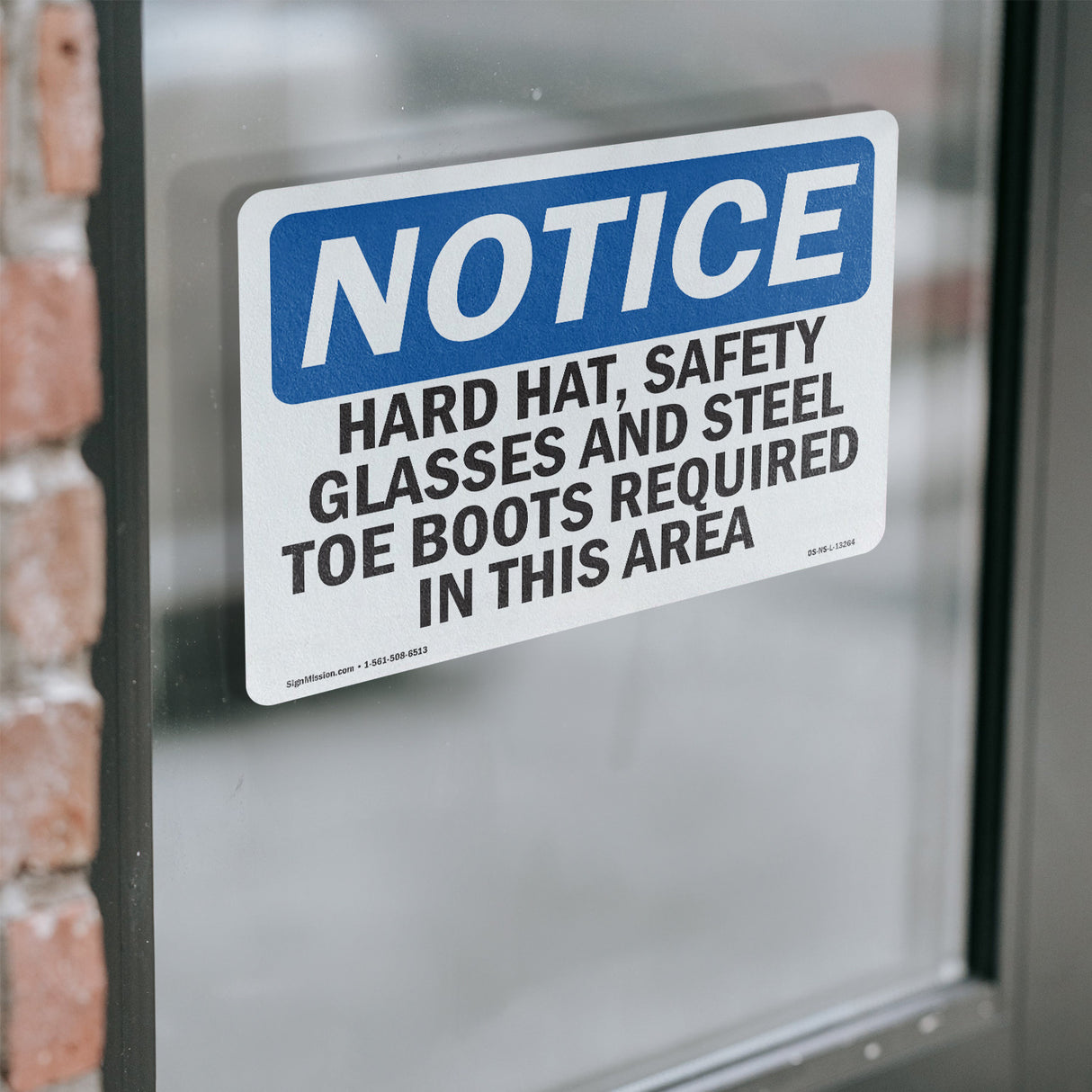 Hard Hat, Safety Glasses And Steel