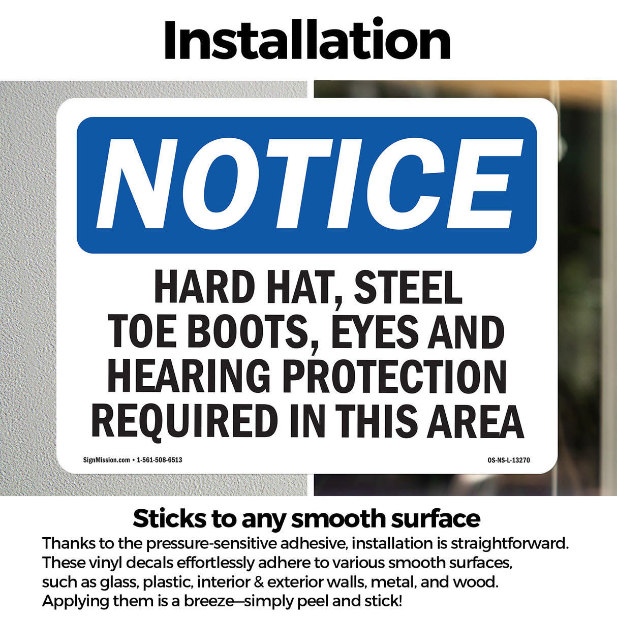 Hard Hat, Steel Toe Boots, Eye And Hearing