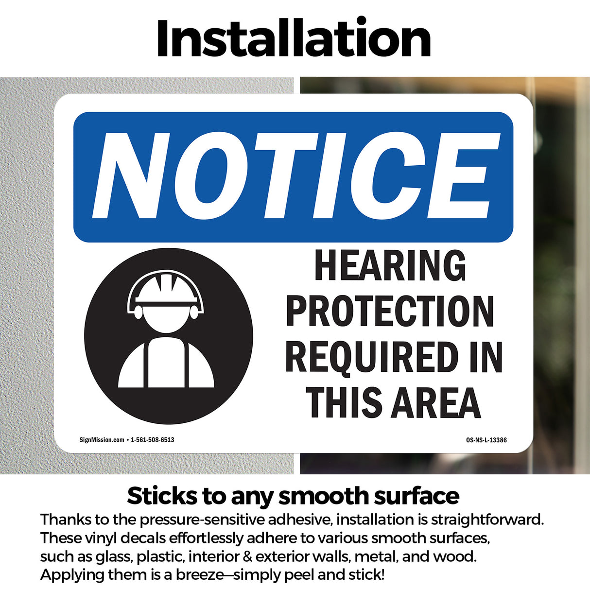 Hearing Protection Required