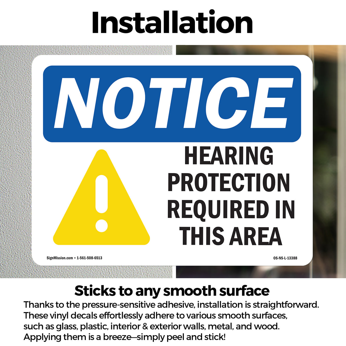 Hearing Protection Required