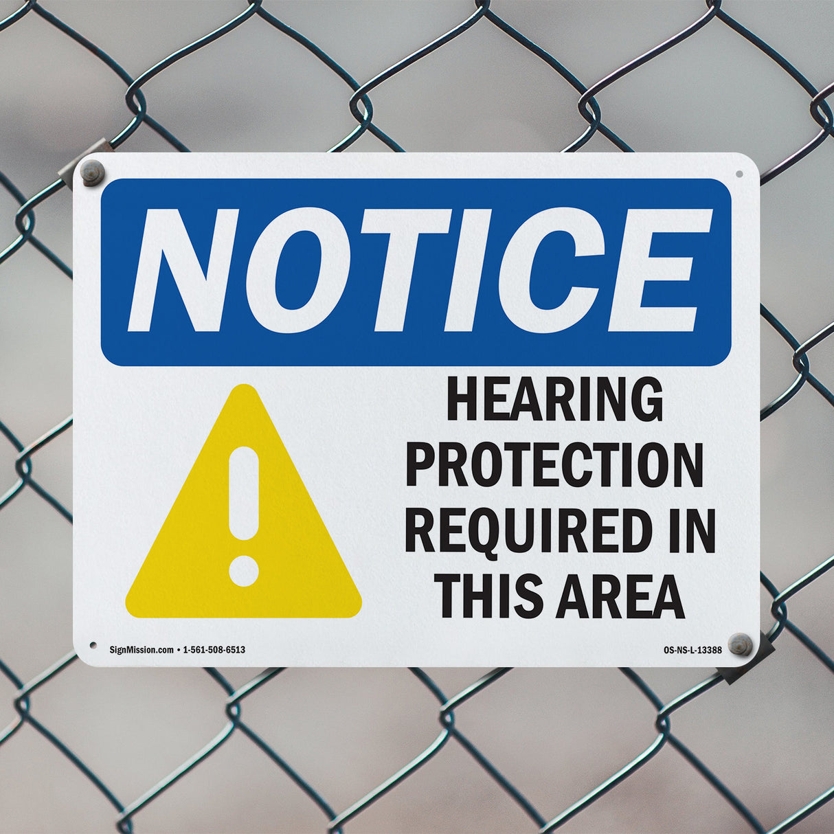 Hearing Protection Required