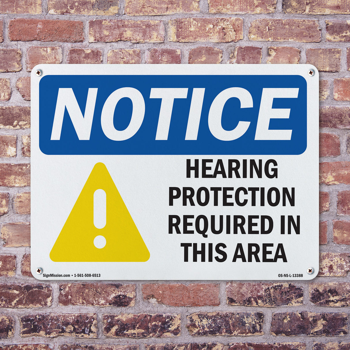 Hearing Protection Required