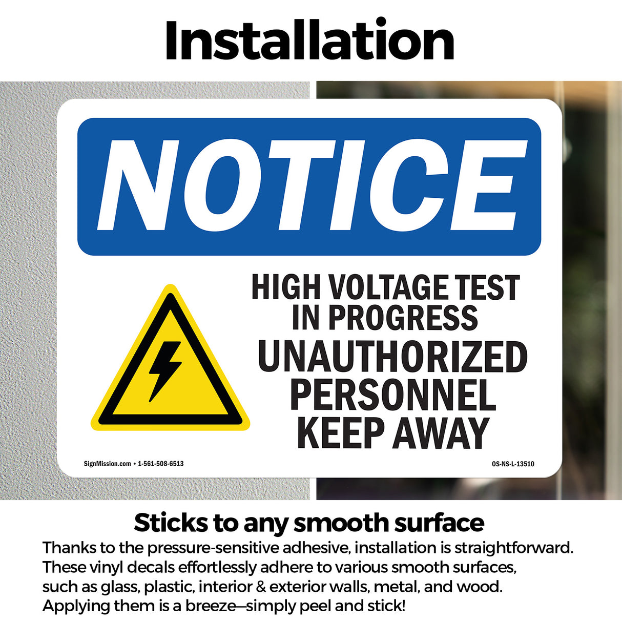 High Voltage Test In Progress