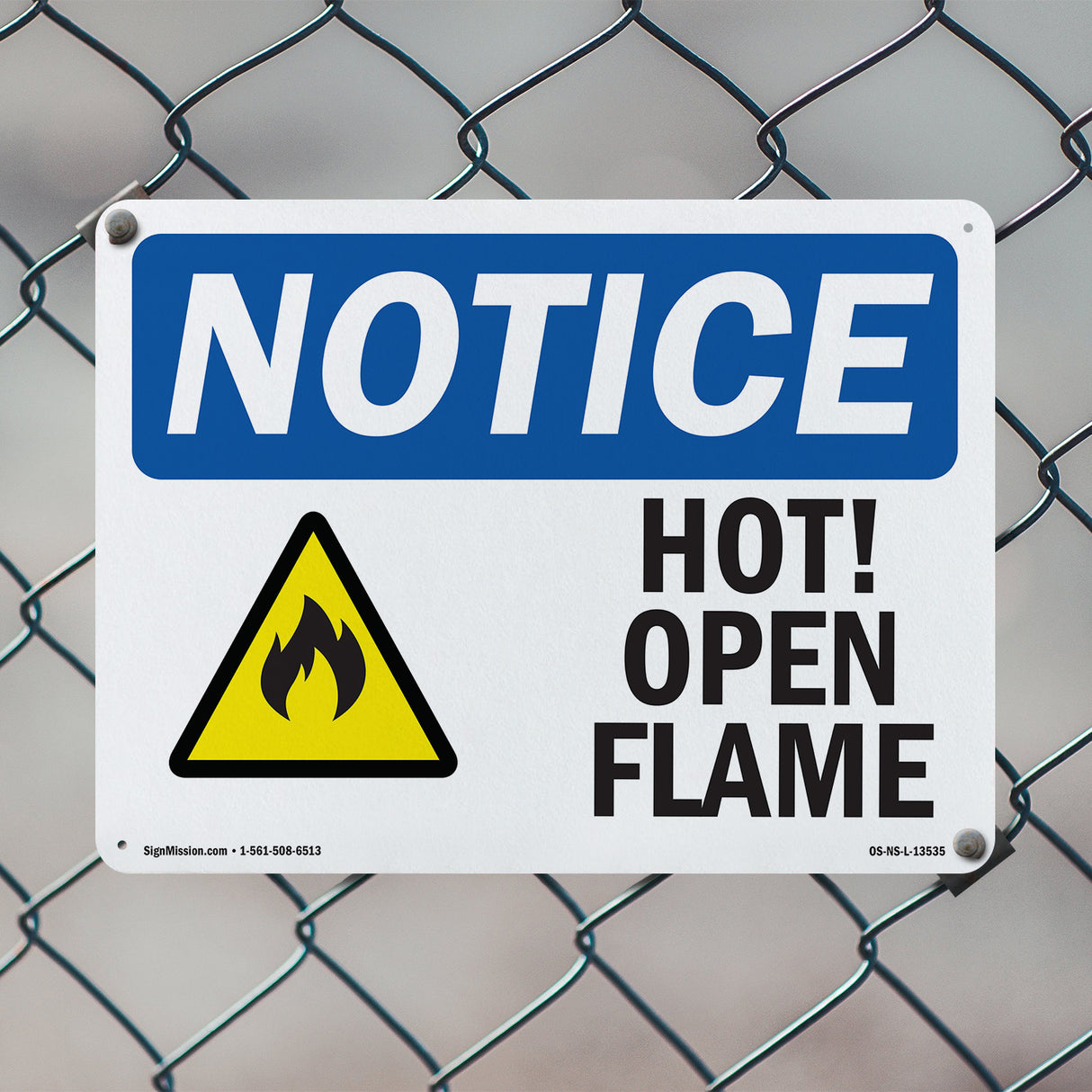 Hot! Open Flame