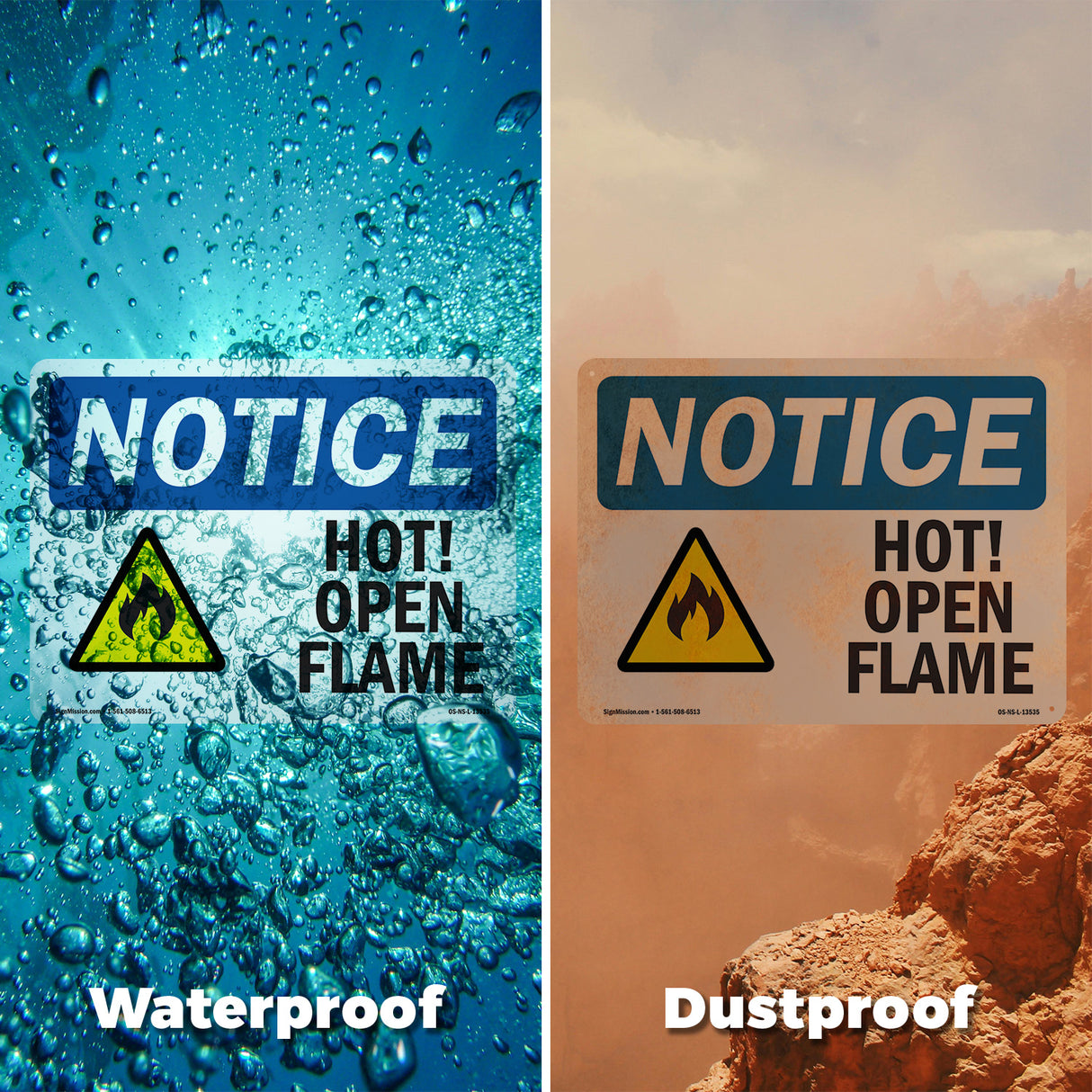 Hot! Open Flame