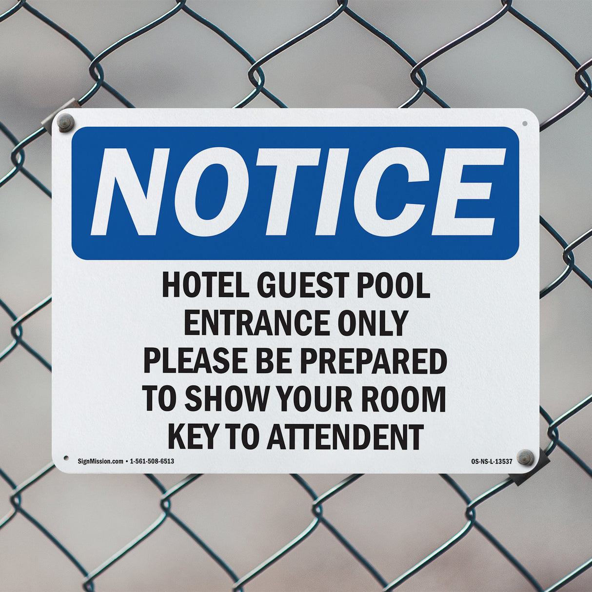 Hotel Guest Pool Entrance Only Please Be
