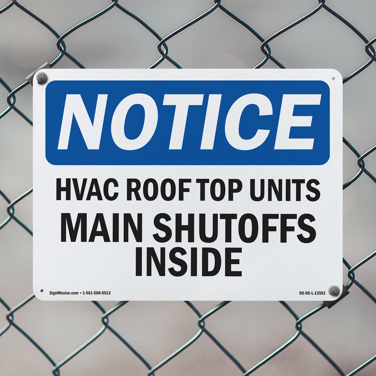 Hvac Roof Top Units Main Shutoffs Inside