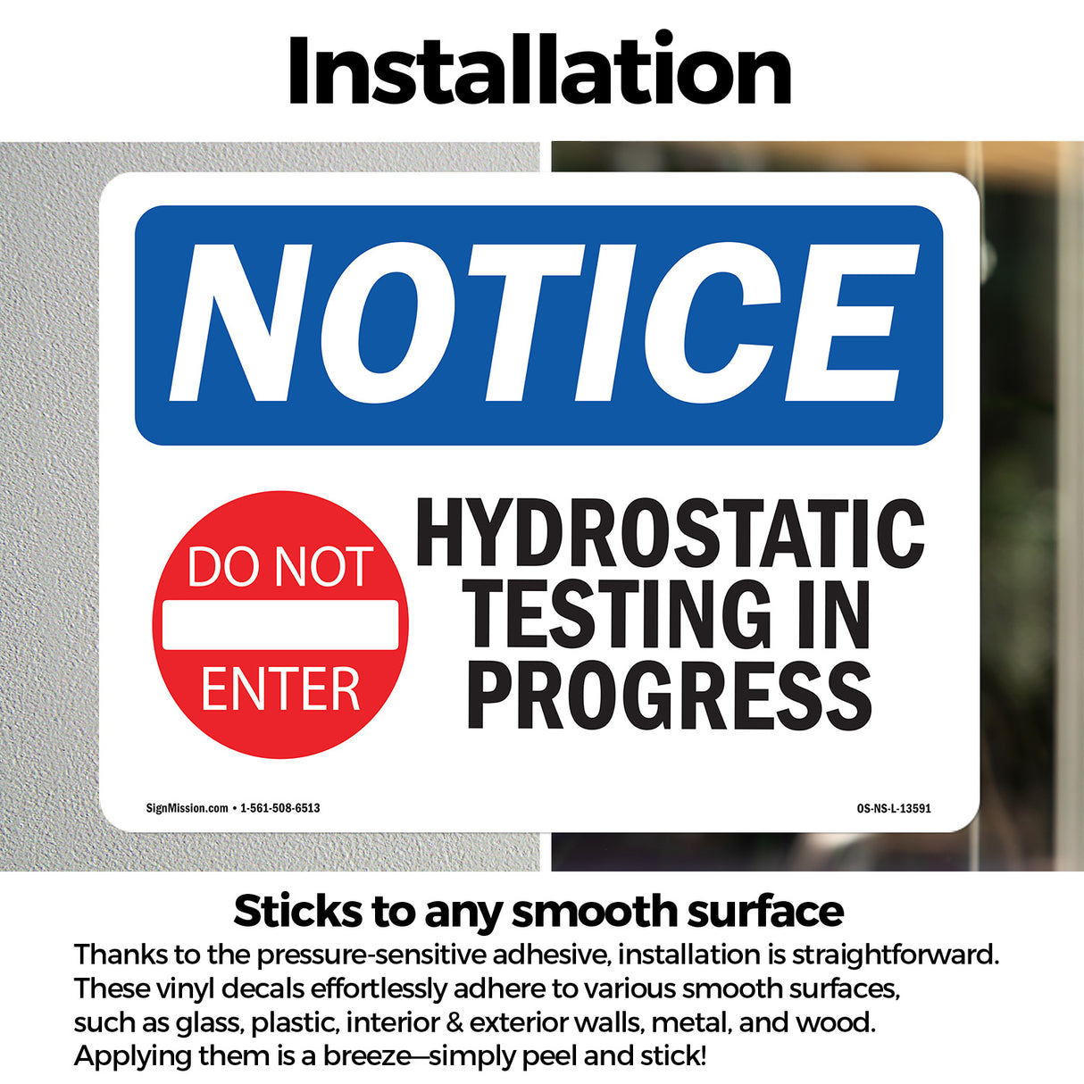 Hydrostatic Testing In Progress