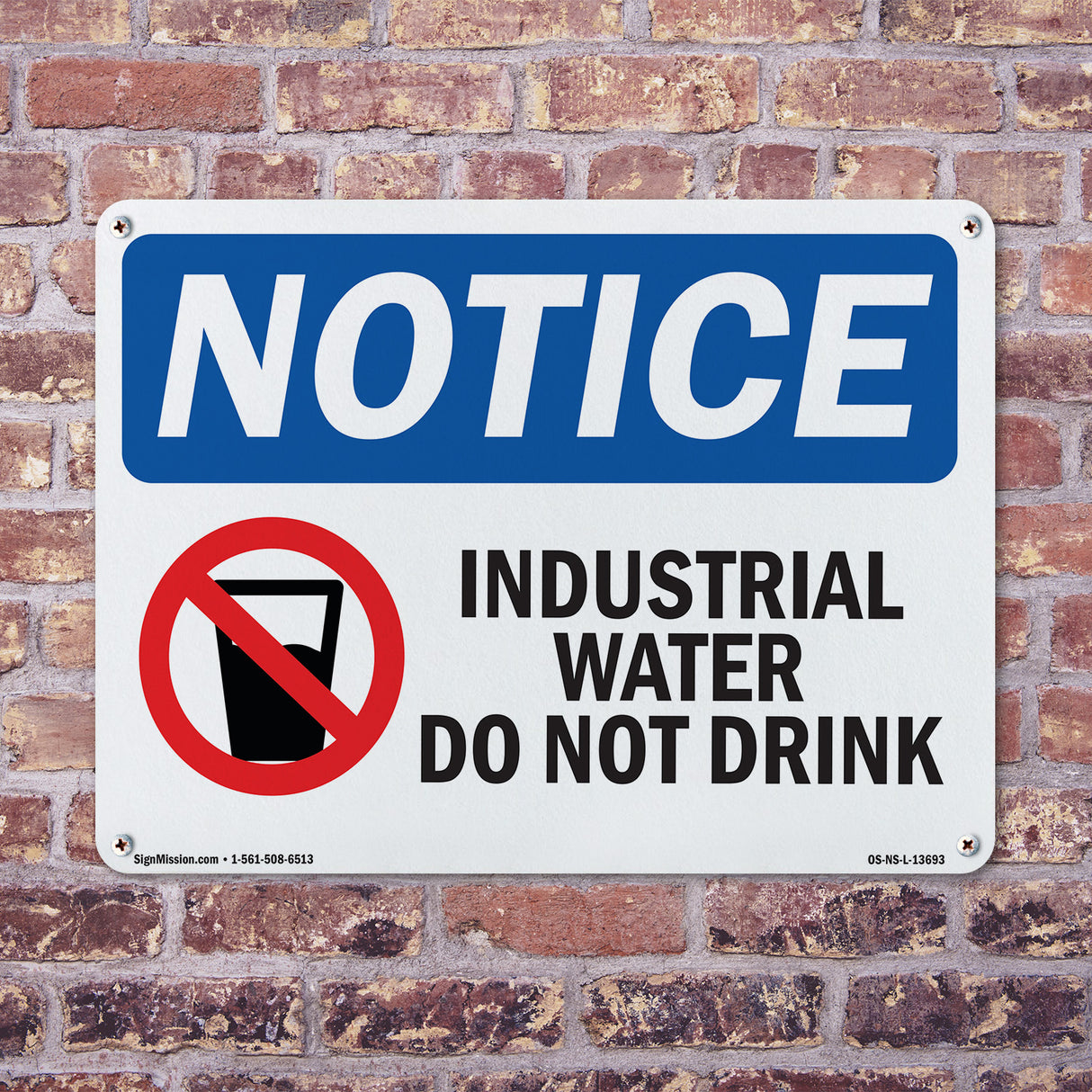 Industrial Water Do Not Drink