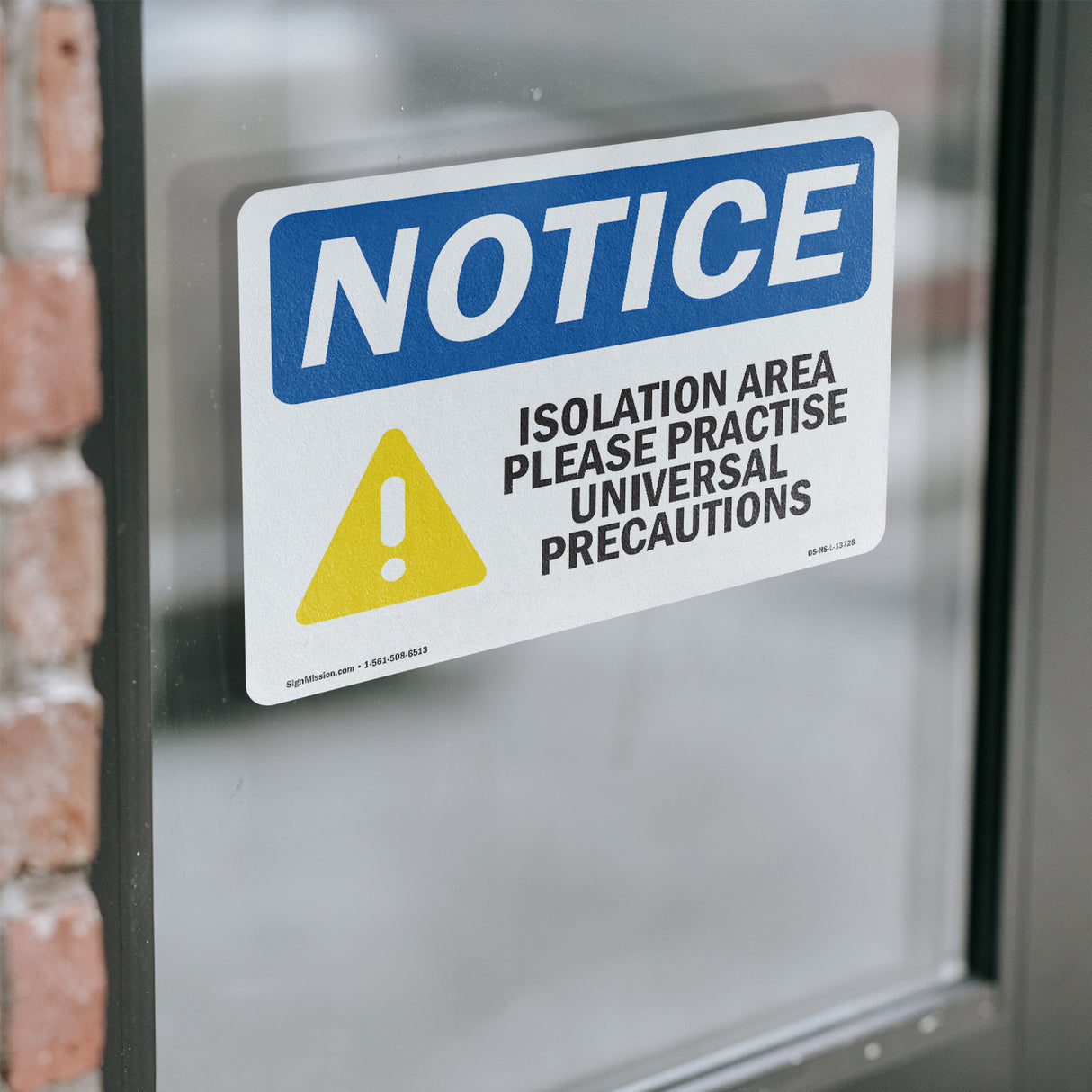 Isolation Area Please Practice