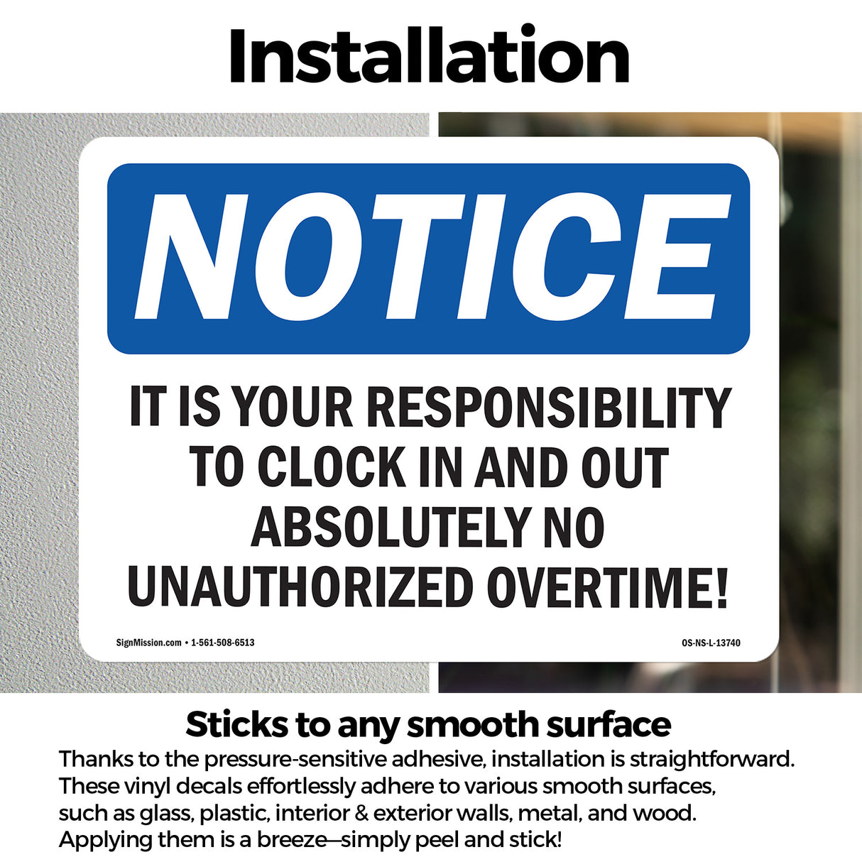 It Is Your Responsibility To Clock In And