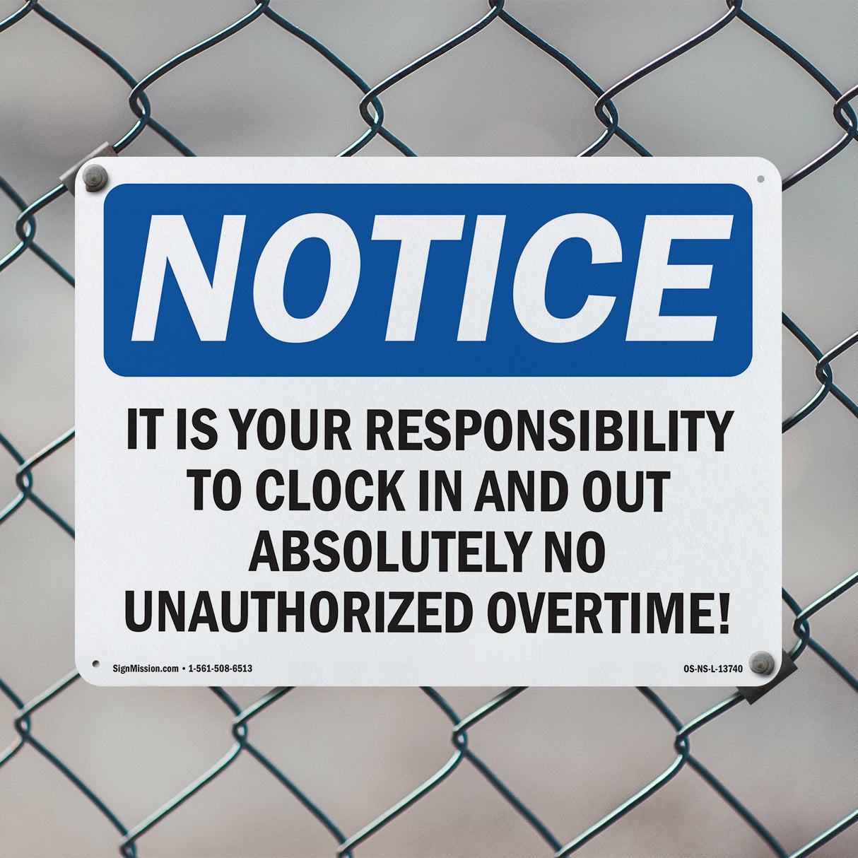 It Is Your Responsibility To Clock In And