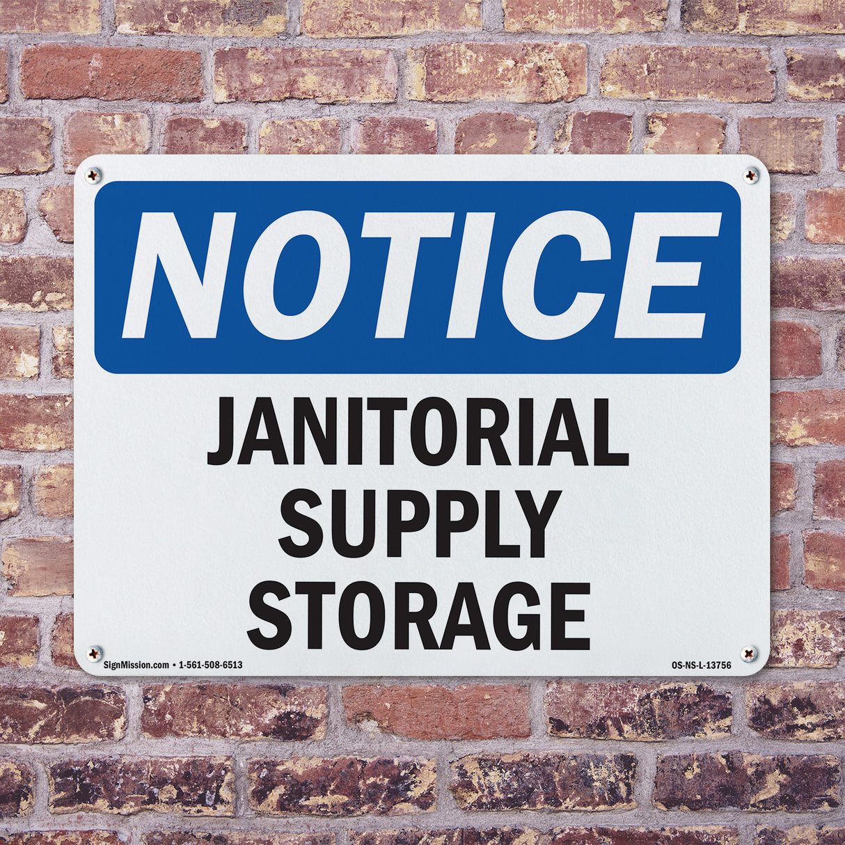Janitorial Supply Storage