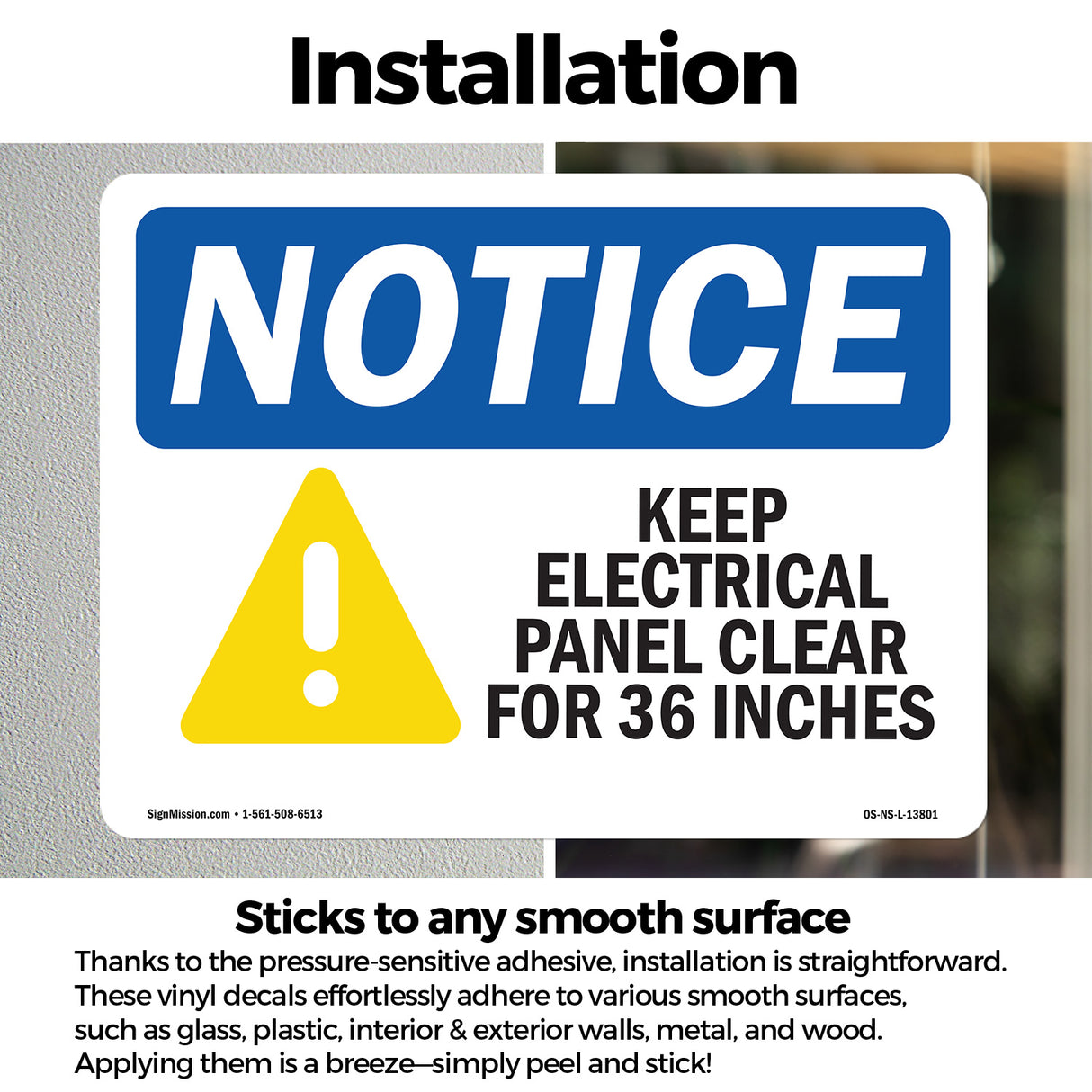 Keep Electrical Panel Clear