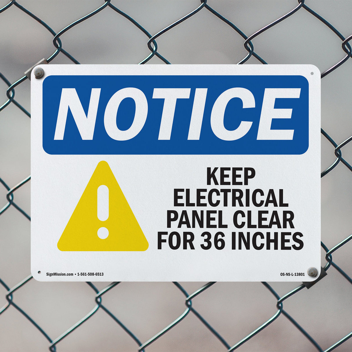 Keep Electrical Panel Clear