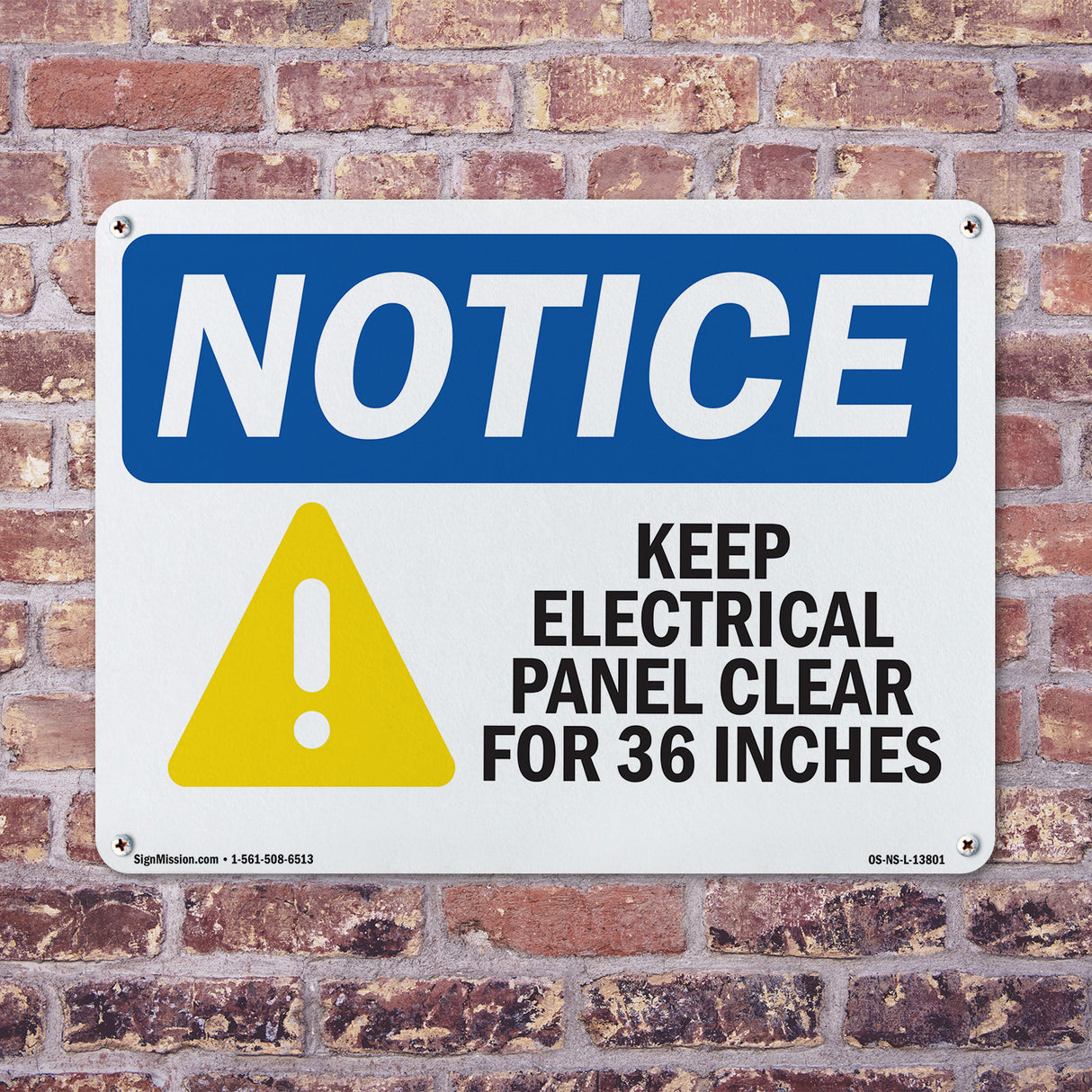 Keep Electrical Panel Clear