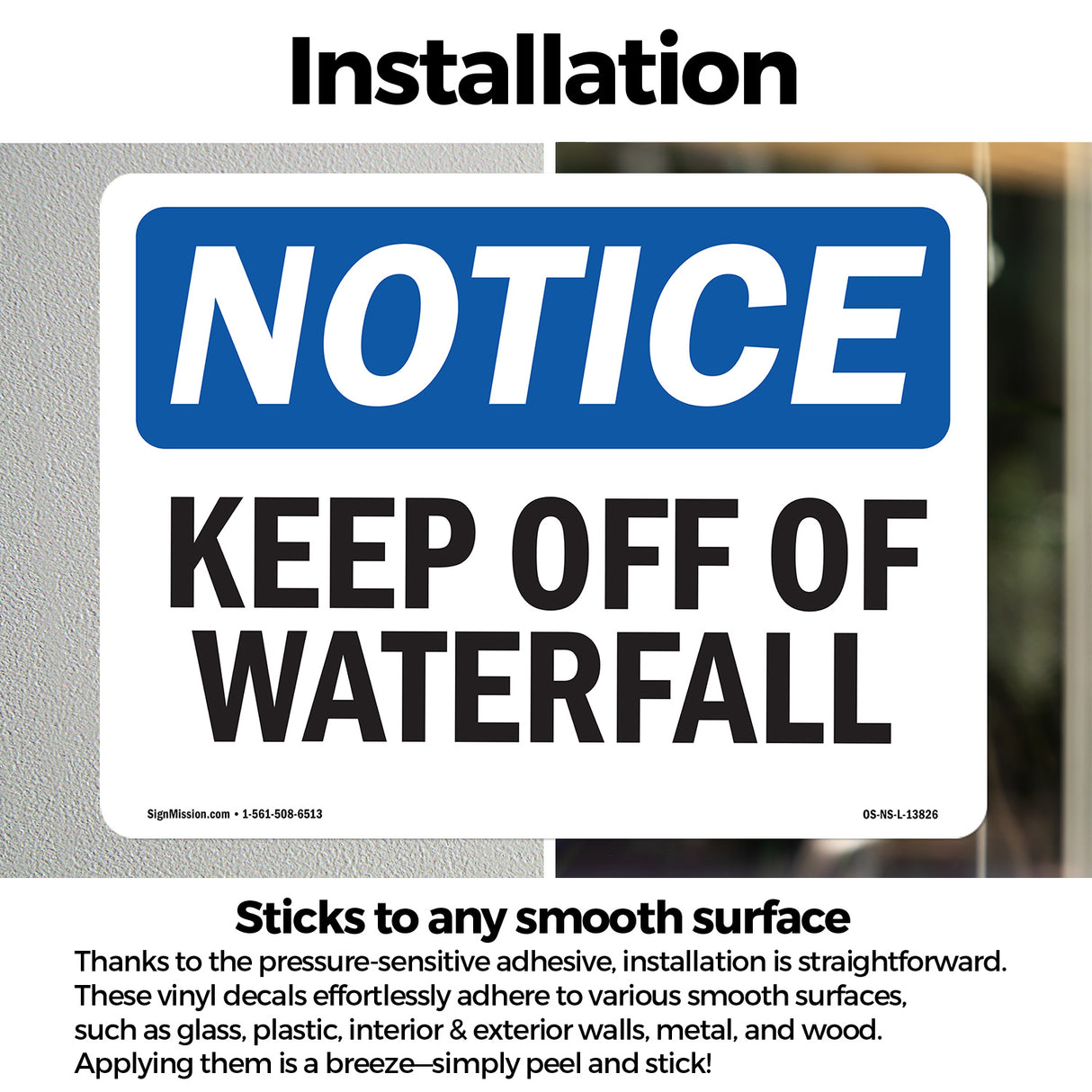 Keep Off Of Waterfall