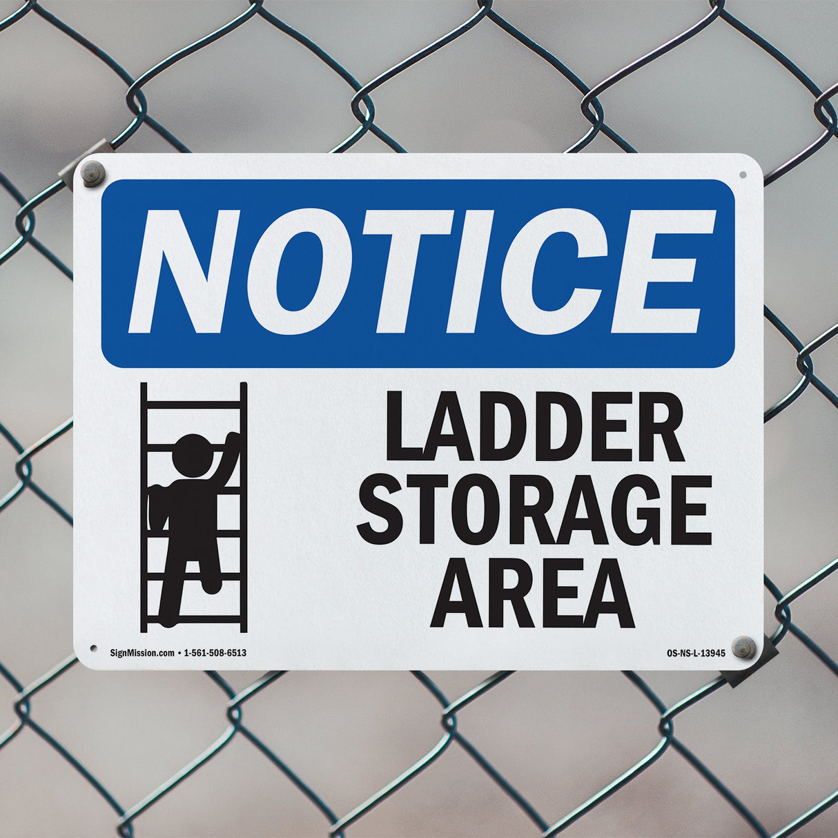 Ladder Storage Area