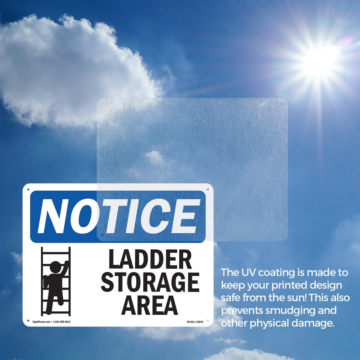 Ladder Storage Area
