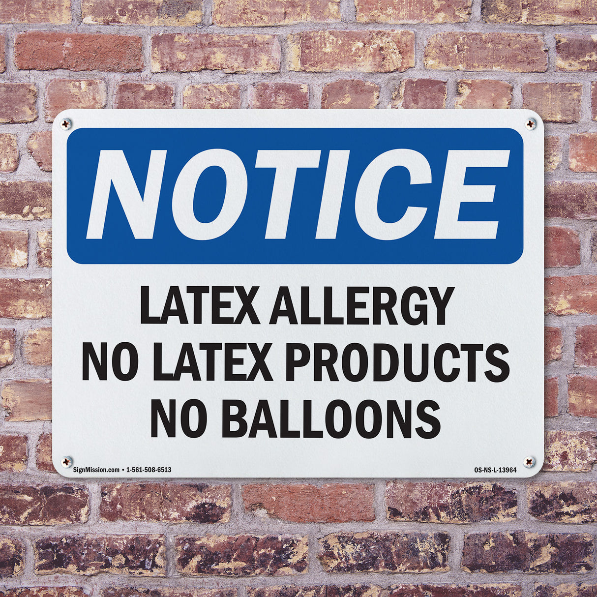 Latex Allergy No Latex Products No Balloons