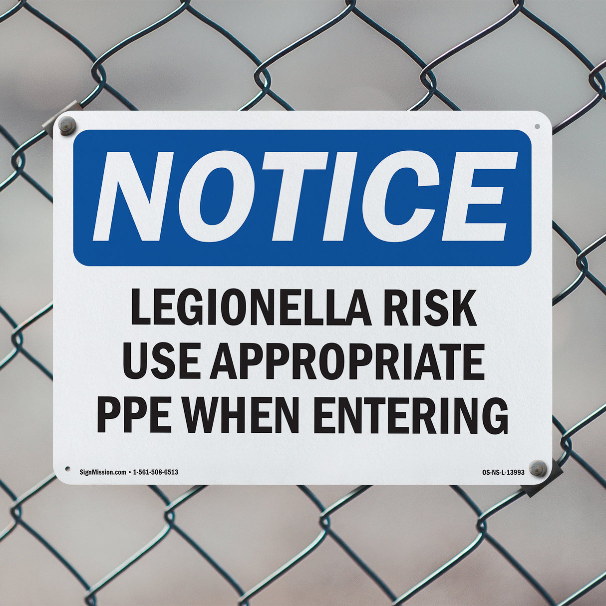 Legionella Risk Use Appropriate PPE When Entering