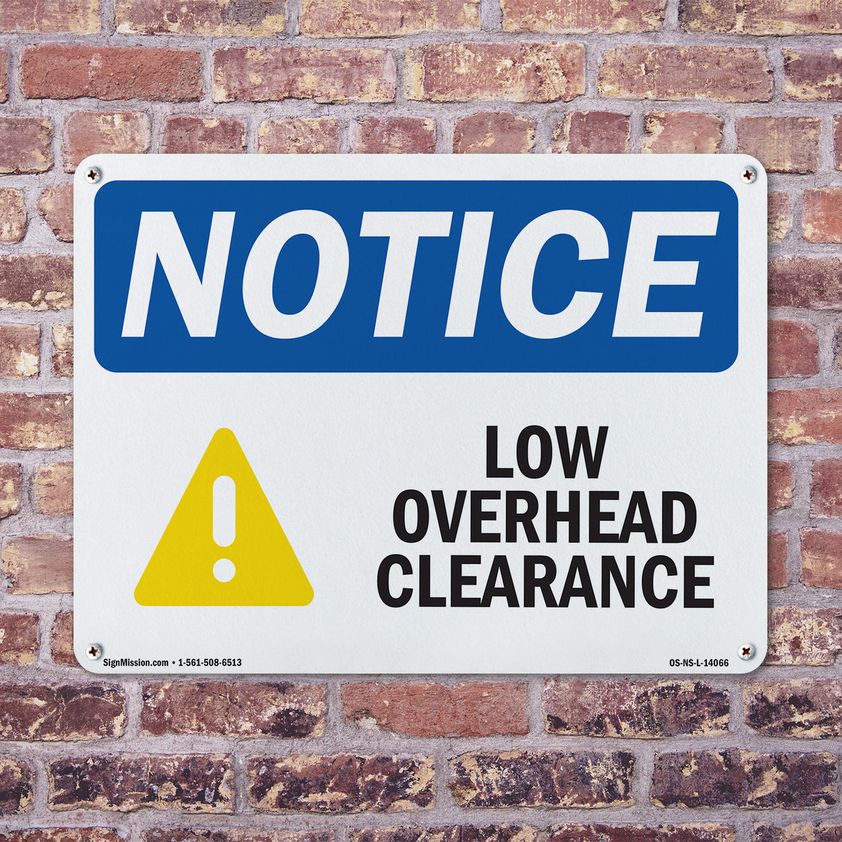 Low Overhead Clearance
