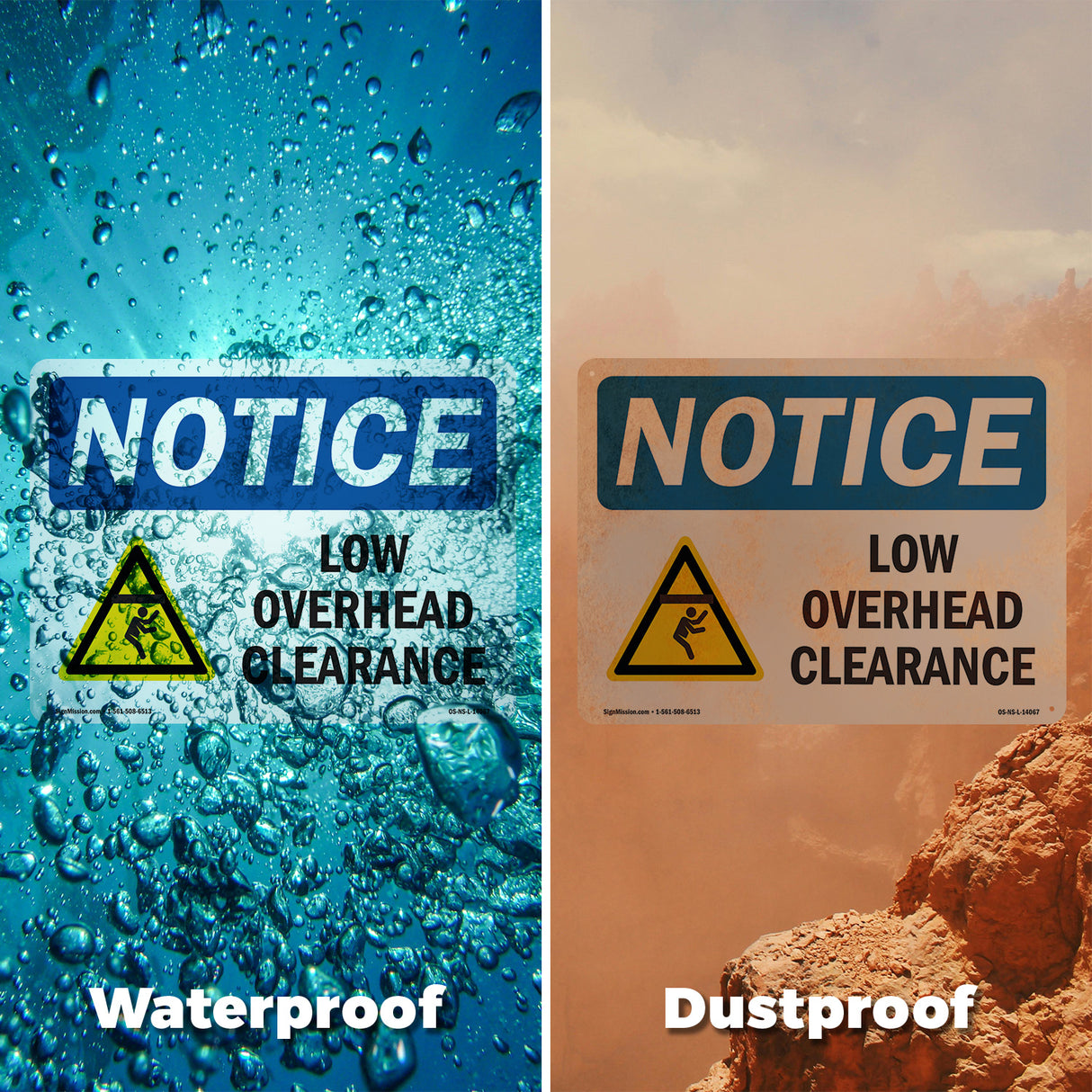 Low Overhead Clearance
