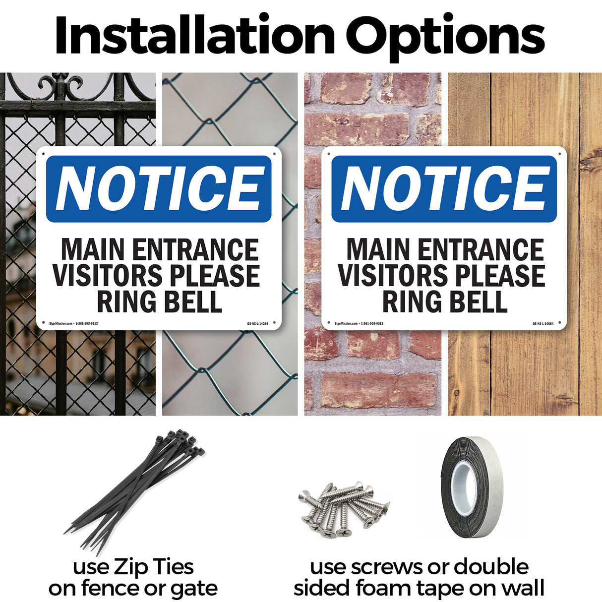 Main Entrance Visitors Please Ring Bell