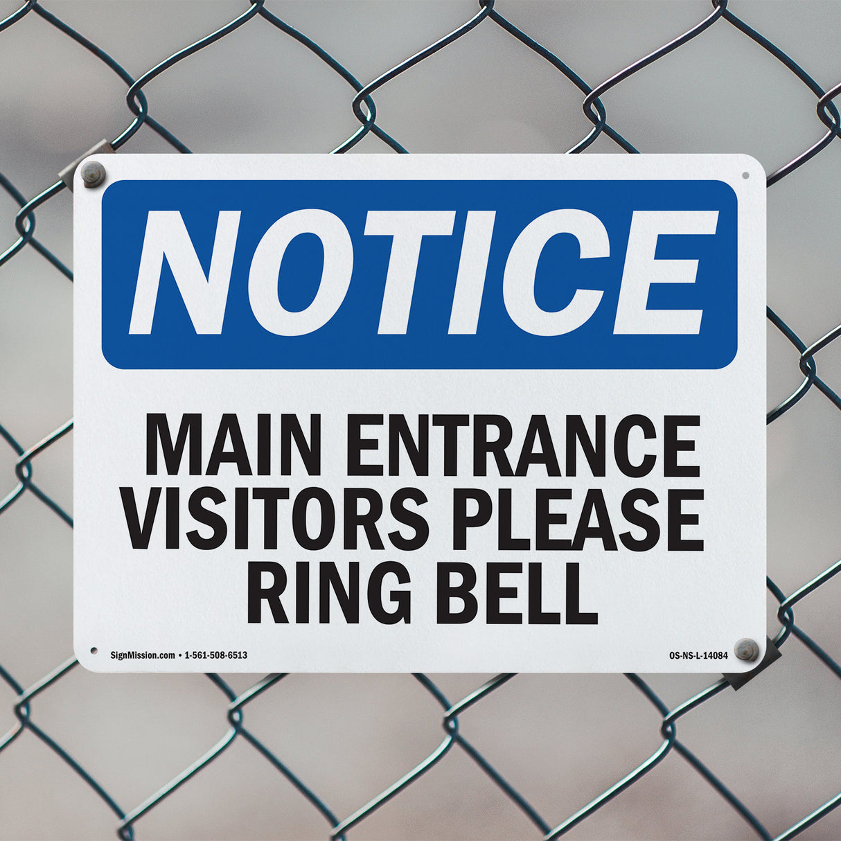 Main Entrance Visitors Please Ring Bell