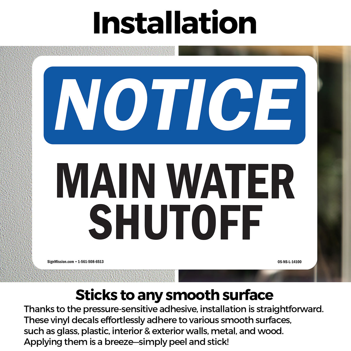 Main Water Shutoff